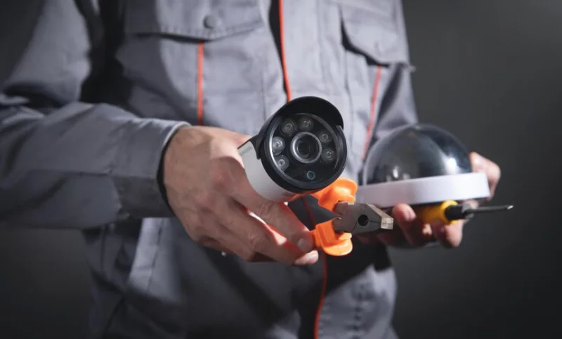 hombre que sostiene camara seguridad vigilancia_220873 8278